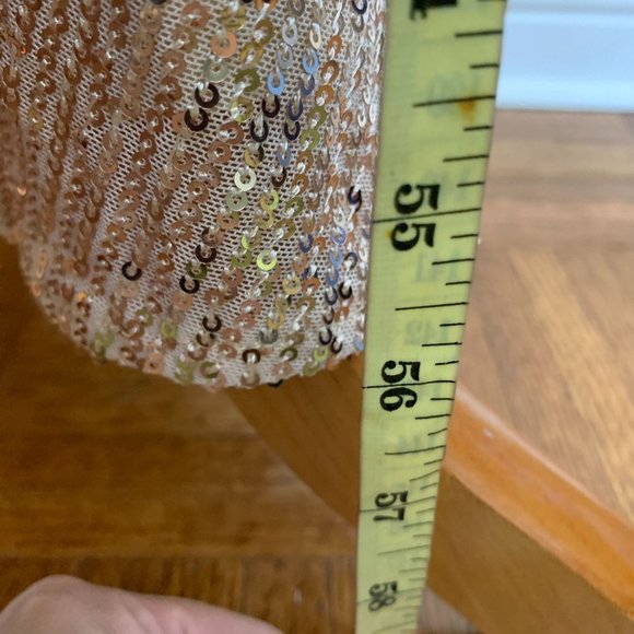 Ever Pretty Sequin Sleeveless Evening Long Festive Formal Gown Size 10 Gold - Picture 6 of 10